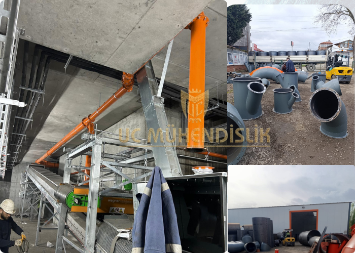Endüstriyel jet plus filtre borulama