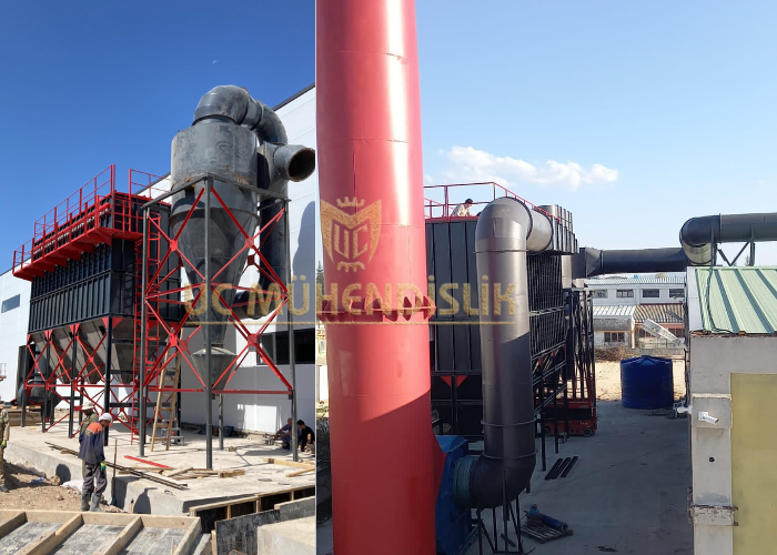 60.000 m³/h Endüstriyel jet plus filtre 
