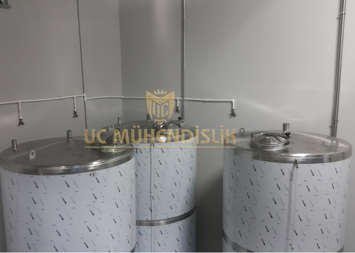 PASLANMAZ MEYVE SUYU TANKI